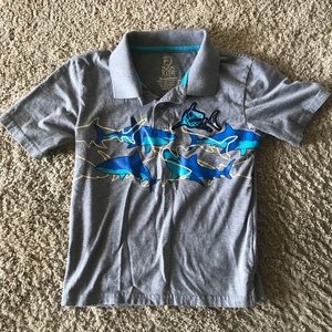 Young child shark polo
